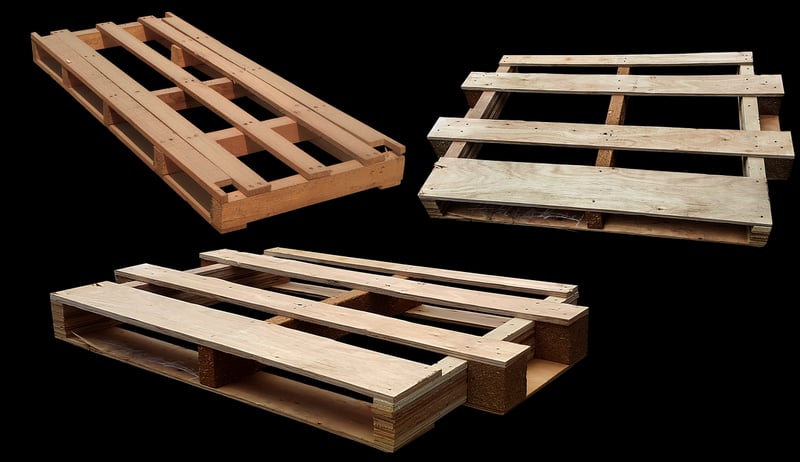 Pallet plant wall